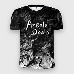Мужская спорт-футболка Angels of Death black graphite
