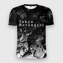 Мужская спорт-футболка Tokyo Revengers black graphite