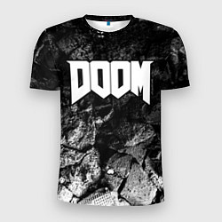 Мужская спорт-футболка Doom black graphite