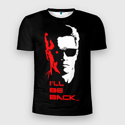 Мужская спорт-футболка Ill be back