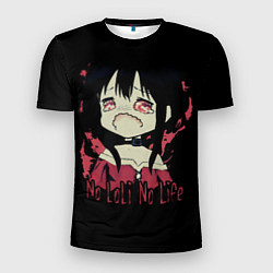 Мужская спорт-футболка No loli No life