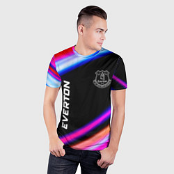 Футболка спортивная мужская Everton speed game lights, цвет: 3D-принт — фото 2