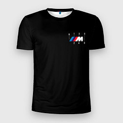 Футболка спортивная мужская BMW motorsport six-speed, цвет: 3D-принт
