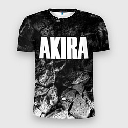Мужская спорт-футболка Akira black graphite