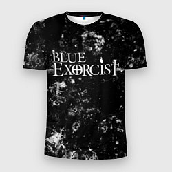 Мужская спорт-футболка Blue Exorcist black ice