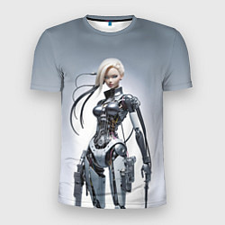 Футболка спортивная мужская Barbie - cyber warrior, цвет: 3D-принт