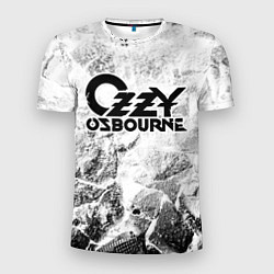 Мужская спорт-футболка Ozzy Osbourne white graphite