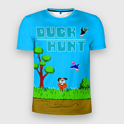 Мужская спорт-футболка Duck hunt dog