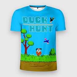 Футболка спортивная мужская Duck hunt dog, цвет: 3D-принт