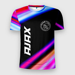 Футболка спортивная мужская Ajax speed game lights, цвет: 3D-принт