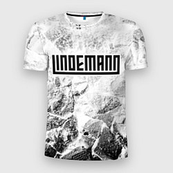 Мужская спорт-футболка Lindemann white graphite