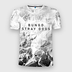 Мужская спорт-футболка Bungo Stray Dogs white graphite