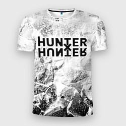 Мужская спорт-футболка Hunter x Hunter white graphite