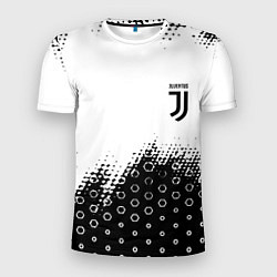 Футболка спортивная мужская Juventus sport steel, цвет: 3D-принт