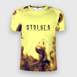 Мужская спорт-футболка Stalker fire retro