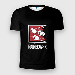 Мужская спорт-футболка Rainbow six game ubisoft