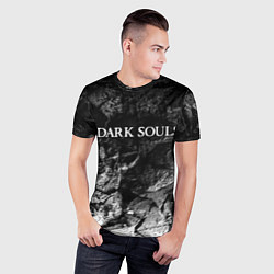 Футболка спортивная мужская Dark Souls black graphite, цвет: 3D-принт — фото 2