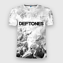 Футболка спортивная мужская Deftones white graphite, цвет: 3D-принт