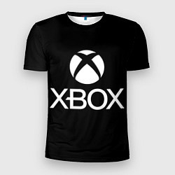 Мужская спорт-футболка X-box logo black