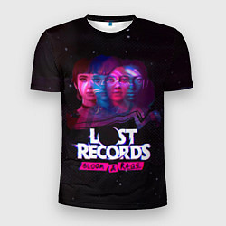 Мужская спорт-футболка Герои Lost records bloom and rage