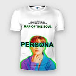 Мужская спорт-футболка BTS Jimin Persona - кто я иероглифами