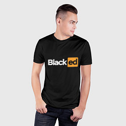Футболка спортивная мужская Blacked, цвет: 3D-принт — фото 2