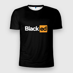 Футболка спортивная мужская Blacked, цвет: 3D-принт