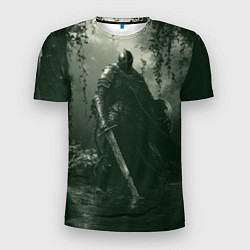 Мужская спорт-футболка Рыцарь из Dark Souls