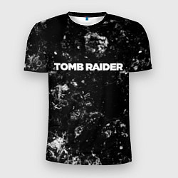 Футболка спортивная мужская Tomb Raider black ice, цвет: 3D-принт