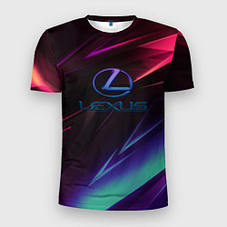 Футболка спортивная мужская Lexus stripes, цвет: 3D-принт