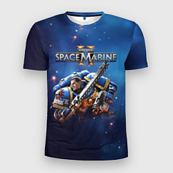 Мужская спорт-футболка Captain Titus Warhammer 40000 space marine 2