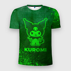 Мужская спорт-футболка Kuromi - green gradient