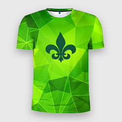 Футболка спортивная мужская Saints Row green poly, цвет: 3D-принт