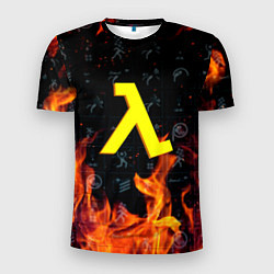 Футболка спортивная мужская Half life fere steel, цвет: 3D-принт