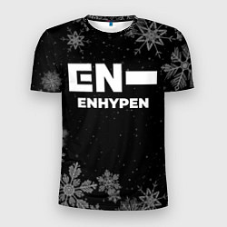 Мужская спорт-футболка Снежный Enhypen