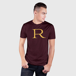 Футболка спортивная мужская Weasley jumper letter R, цвет: 3D-принт — фото 2