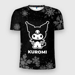 Футболка спортивная мужская Снежный Kuromi, цвет: 3D-принт