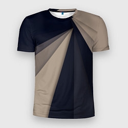 Мужская спорт-футболка Фрактальные линии