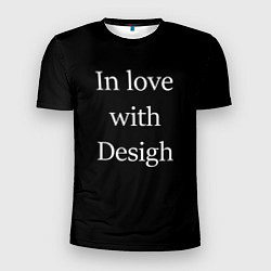 Мужская спорт-футболка In love with Design