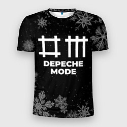 Футболка спортивная мужская Снежный Depeche Mode, цвет: 3D-принт