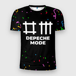 Мужская спорт-футболка Depeche Mode конфети