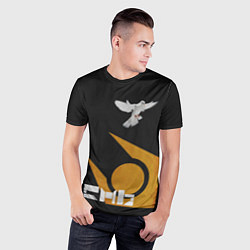 Футболка спортивная мужская Город 17 - граффити, цвет: 3D-принт — фото 2