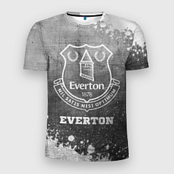 Футболка спортивная мужская Everton - grey gradient, цвет: 3D-принт