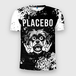 Мужская спорт-футболка Placebo рок пес