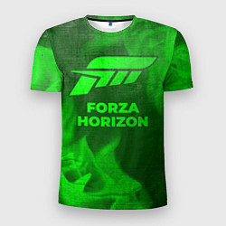 Мужская спорт-футболка Forza Horizon - green gradient