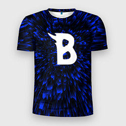 Мужская спорт-футболка Beastars blue energy