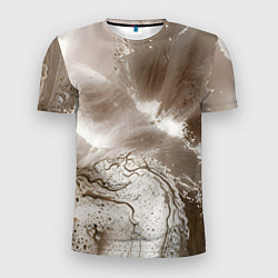 Мужская спорт-футболка Песок и вода