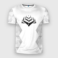 Мужская спорт-футболка Warframe white poly