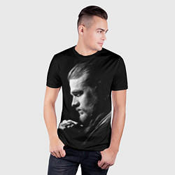 Футболка спортивная мужская Sons Of Anarchy - Jax, цвет: 3D-принт — фото 2
