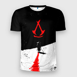 Футболка спортивная мужская Assassins creed shadows - самурай, цвет: 3D-принт